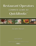Restaurant QuickBooks Guide, 2nd Edition (PDF Format)